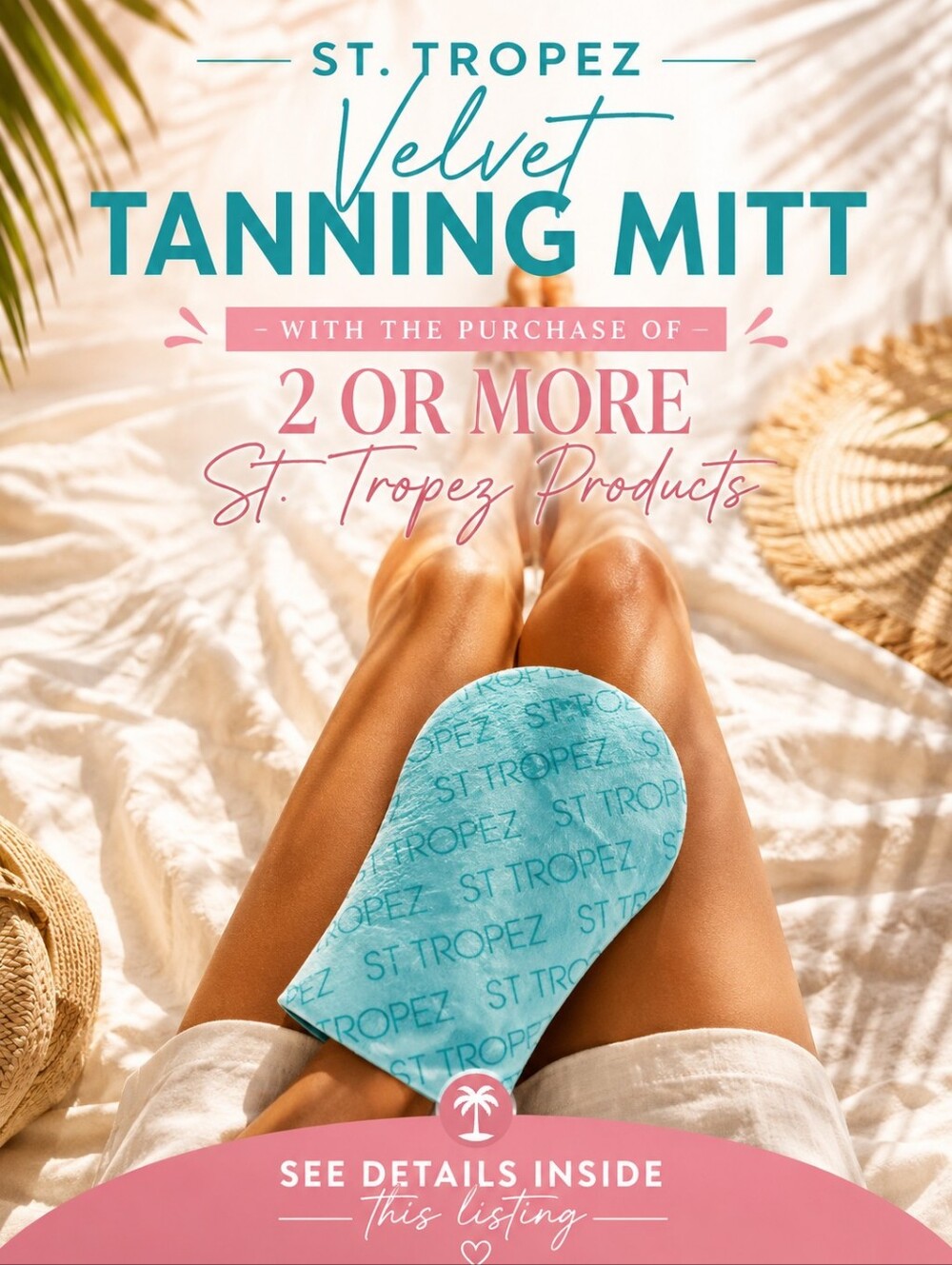 FREE St. TROPEZ TANNING MITT